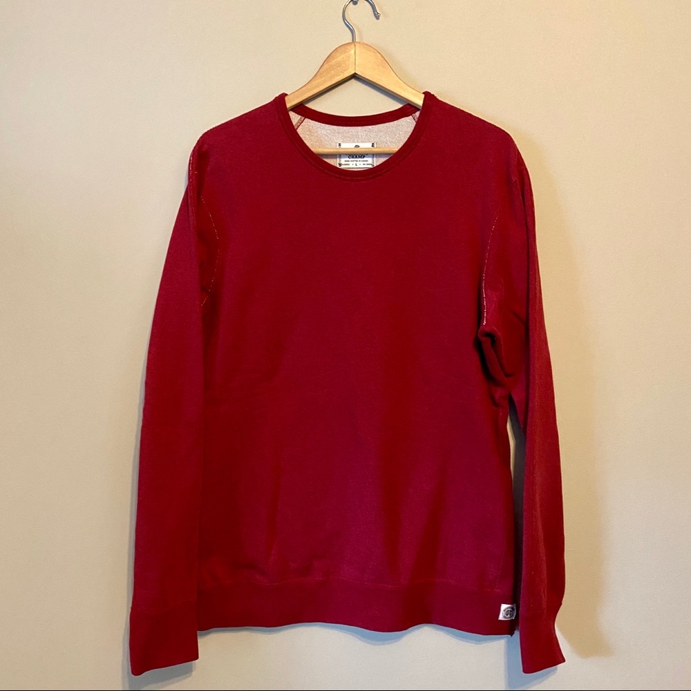 REIGNING CHAMP Crewneck Sweater size Large